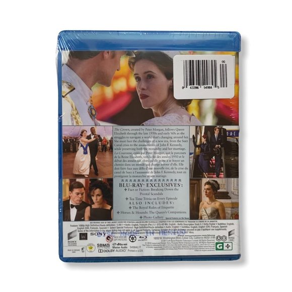 The Crown - Season 1-2 Set (Bilingual) Blu-Ray - NEVER PLAYED, 1 SEALED - Picture 8 of 12